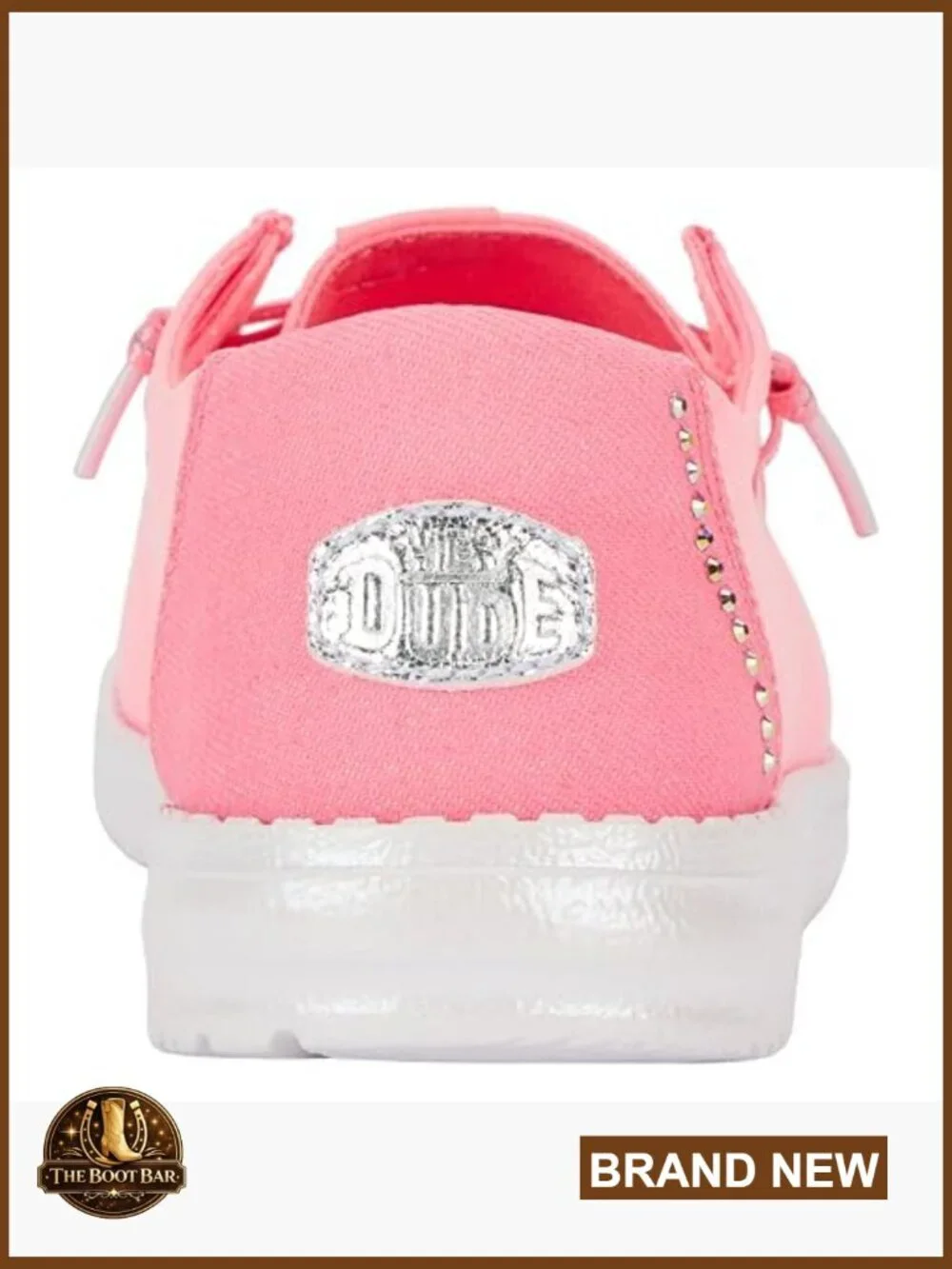 Slip On Loafers with Rhinestone Detail, Lightweight Casual Shoes for Travel &